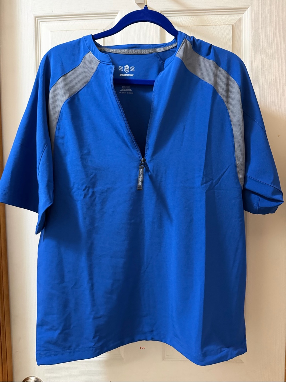 Demarini Half-Zip Athletic Shirt - Royal Blue